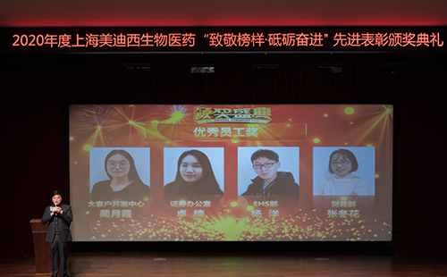 K8官网2020年度优秀员工奖