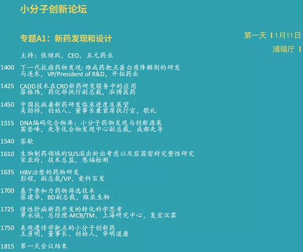 小分子创新论坛--专题A1：新药发现和设计.png