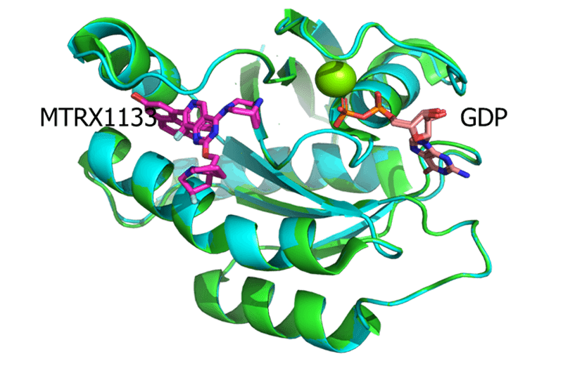 KRAS-G12D-RTX1133-共结晶与MRTX1133（7RPZ，PDB）的结构比较.png